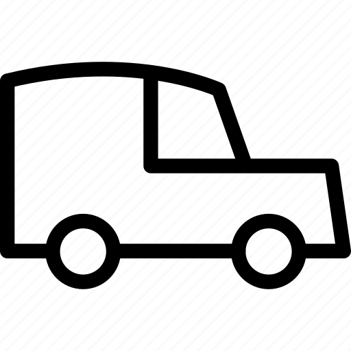 Luggage carrier, mini pickup, pickup, pickup truck, pickup van, van, pickup wagon icon - Download on Iconfinder