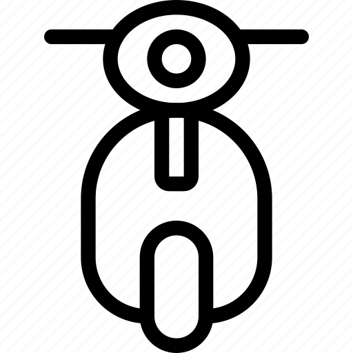 Moped, scooter, transport, transportation, travel, vespa icon - Download on Iconfinder
