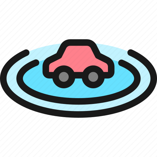 Auto, pilot, car, radius icon - Download on Iconfinder