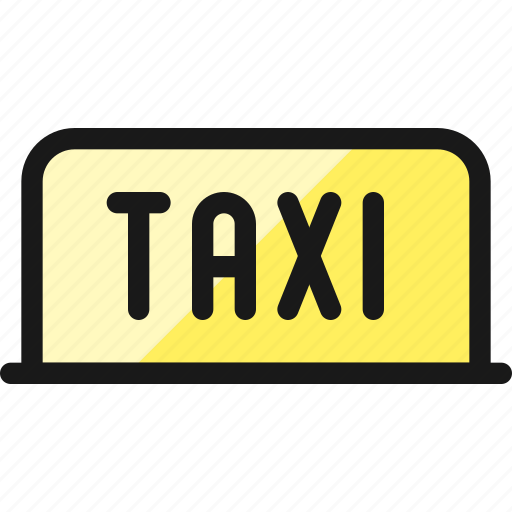 Taxi, sign icon - Download on Iconfinder on Iconfinder
