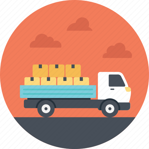 Cargo delivery, delivering packages, freight delivery, storage, truck delivery icon - Download on Iconfinder