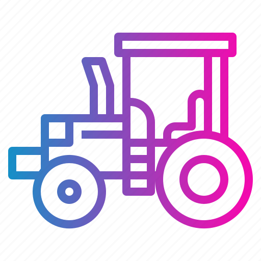 Farm, farming, tractor, transport icon - Download on Iconfinder