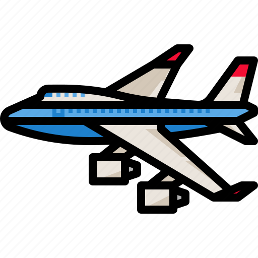 Aircraft, airplane, airport, jet, plane, transport, transportation icon - Download on Iconfinder