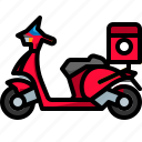 motorbike, motorcycle, scooter, transport, transportation, vehicle