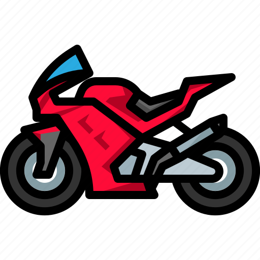 Motor, motorbike, motorcycle, sportbike, transport, transportation icon - Download on Iconfinder