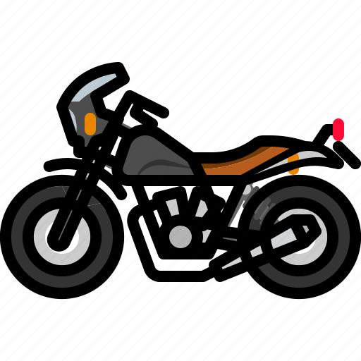 Biker, cycle, motorbike, motorcycle, transportation, vintagebike icon - Download on Iconfinder