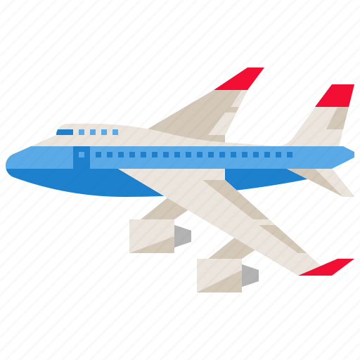Aircraft, airplane, airport, jet, plane, transport, transportation icon - Download on Iconfinder