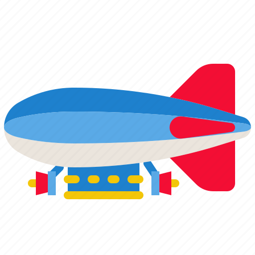 Aircraft, airship, balloon, transport, transportation icon - Download on Iconfinder