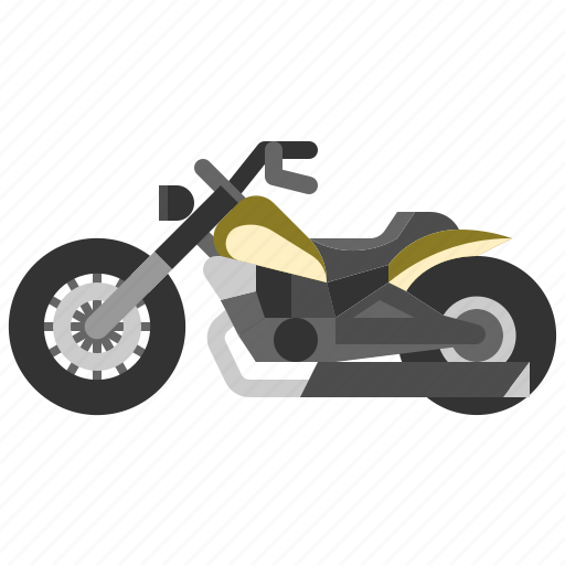 Bike, cruiser, motor, motorcycle, transportation, vehicle icon - Download on Iconfinder