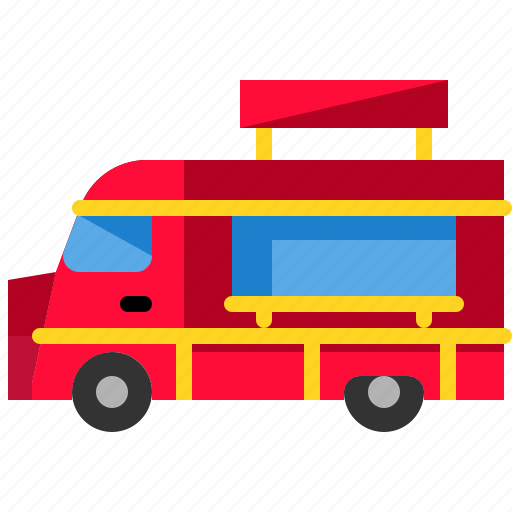 Foodtruck, service, transport, transportation, vehicle icon - Download on Iconfinder
