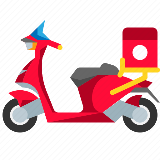 Motorbike, motorcycle, scooter, transport, transportation, vehicle icon - Download on Iconfinder