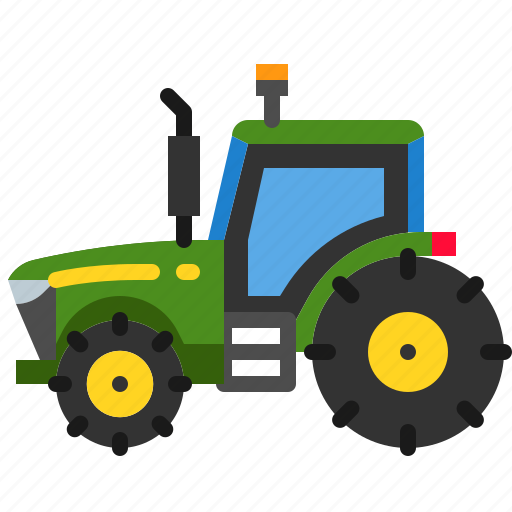 Agriculture, farm, machinery, tractor, transportation, vehicle icon - Download on Iconfinder