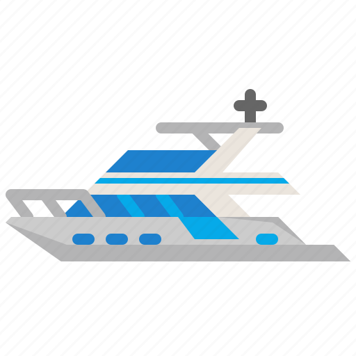 Boat, luxury, marine, ship, yacht icon - Download on Iconfinder