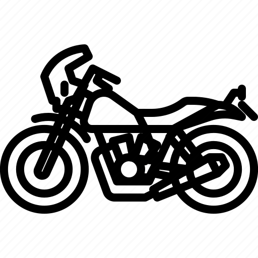 Biker, cycle, motorbike, motorcycle, transportation, vintagebike icon - Download on Iconfinder