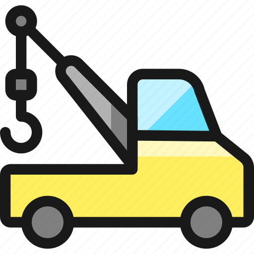 Truck, repair, car, tow icon - Download on Iconfinder