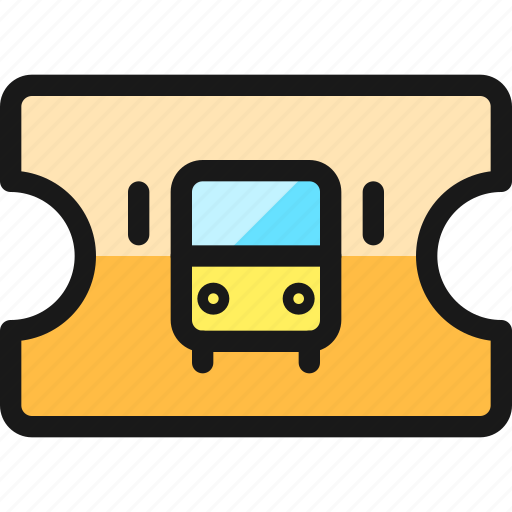 Transportation, ticket, bus icon - Download on Iconfinder