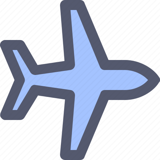 Airplane, airport, flight, plane, transport, transportation, travel icon - Download on Iconfinder