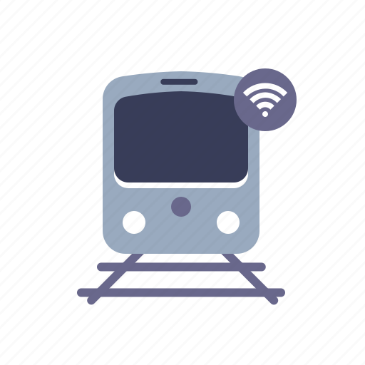 Subway, train, transportation, wlan icon - Download on Iconfinder