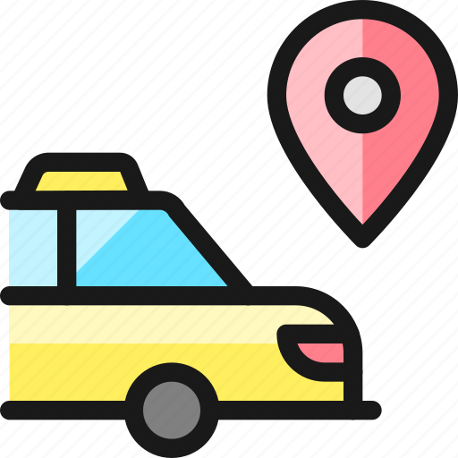 Navigation, car, pin icon - Download on Iconfinder