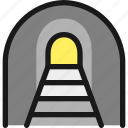 road, tunnel