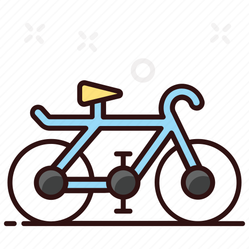 Bicycle, cycle, cycling, manual bike, pedal bike icon - Download on Iconfinder
