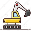 construction machine, crawler, demolition crane, excavator, heavy machinery 