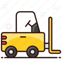 delivery lifter, fork lift, forklift truck, lifter, logistics, transport