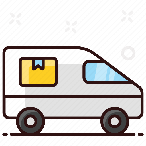 Cargo, delivery van, shipment, shipping, shipping truck, truck, vehicle icon - Download on Iconfinder