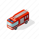 transportation, objects, fire, truck, vehicle, transport, department