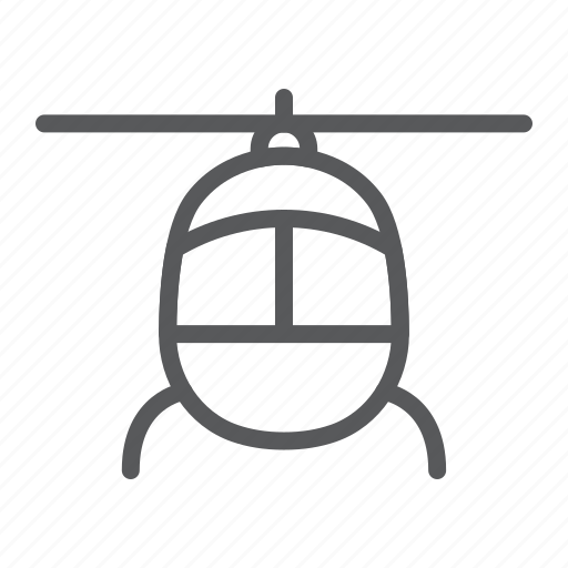 Helicopter, air, fly, aviation, transportation, vehicle, transport icon - Download on Iconfinder
