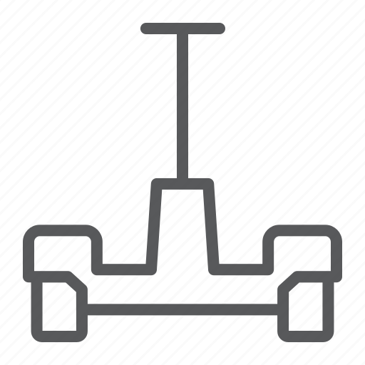 Hoverboard, self, balancing, scooter, transportation, vehicle, transport icon - Download on Iconfinder