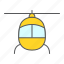 helicopter, air, fly, aviation, transportation, vehicle, transport 