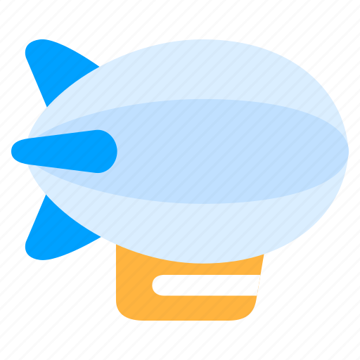 Dirigible, dirigibles, flying, zeppelin, airship, ballon icon - Download on Iconfinder