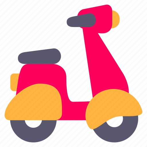 Motorbike, motorcycle, motorbikes, transportation, scooter icon - Download on Iconfinder