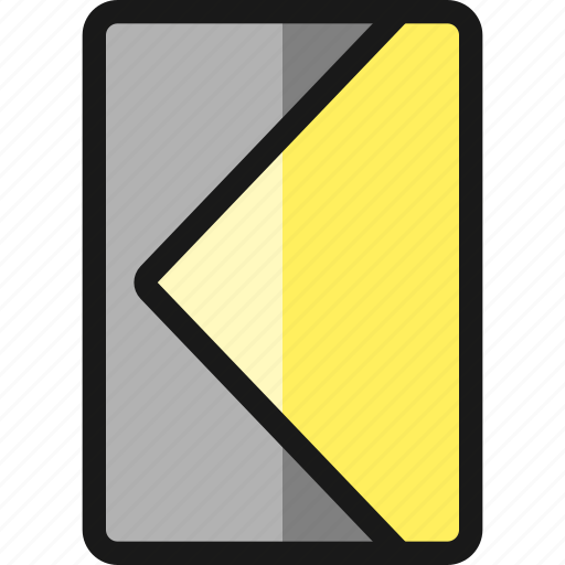 Road, sign, left, arrow icon - Download on Iconfinder
