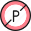 road, sign, no, parking, allowed 