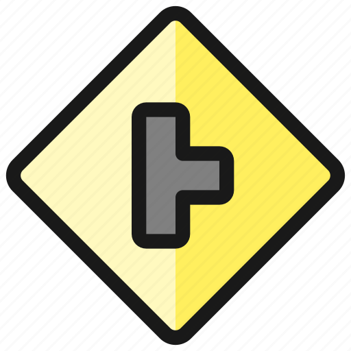 Side, road, right, sign icon - Download on Iconfinder