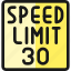 speed, sign, limit, road 