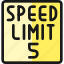 road, sign, speed, limit 