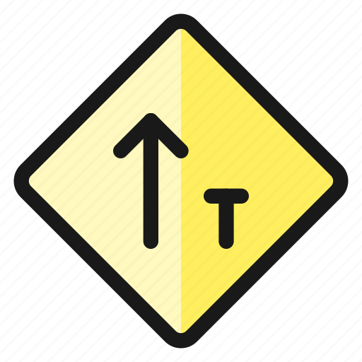 Road, sign, traffic, left icon - Download on Iconfinder
