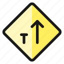 road, sign, traffic, right