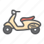 delivery, motor, motorcycle, scooter, transport, transportation, vehicle 