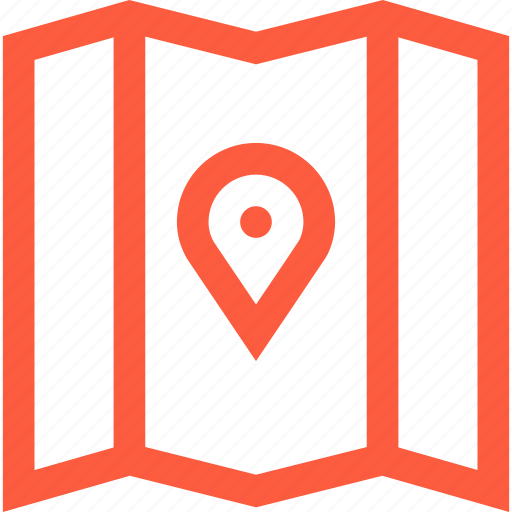 Cartography, location, map, mark, navigation, pin, travel icon - Download on Iconfinder