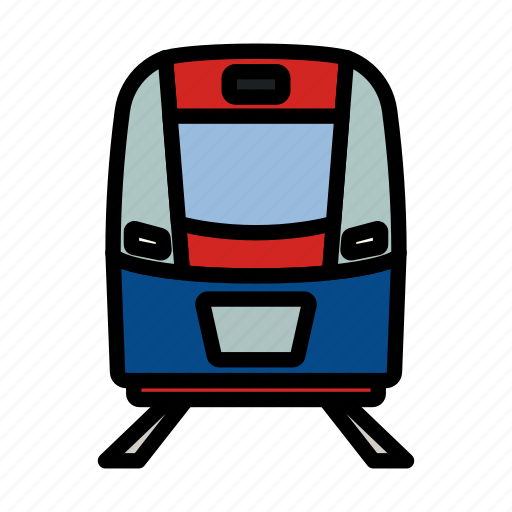 Train, transport, transportation, speed, lineart, railway, railroad icon - Download on Iconfinder