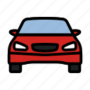 car, sedan, auto, vehicle, transportation, lineart, transport