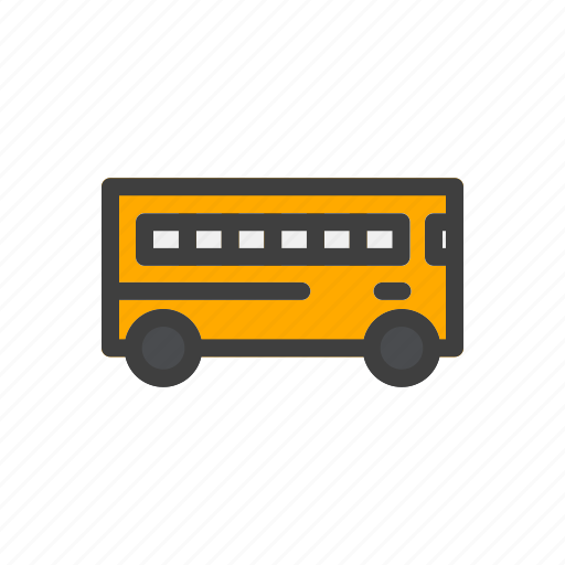 Bus, bus school, car, drive, transport, transportation icon - Download on Iconfinder