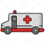 ambulance, car, transportation, medical 
