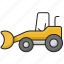 excavator, vehicle, construction, work 