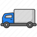 truck, delivery, transportation, container, vehicle, logistic