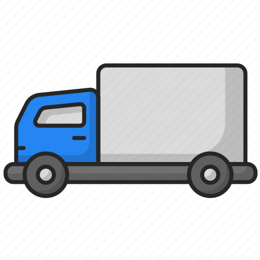 Truck, delivery, transportation, container, vehicle, logistic icon - Download on Iconfinder